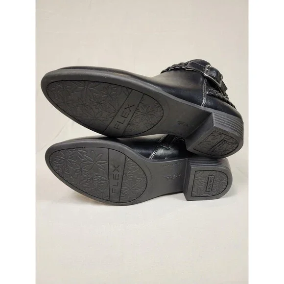 LifeStride Womens Adriana Ankle Bootie Size 9.5M Black Dress Shoes Comfortable - Picture 7 of 10
